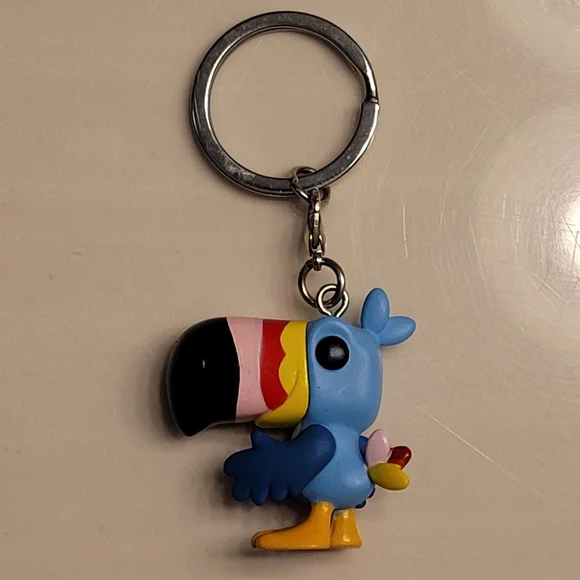 Toucan Sam Kelloggs Fruit Loops Funko Pocket Pop Vinyl Minifigure Keychain 2020 - Picture 3 of 16